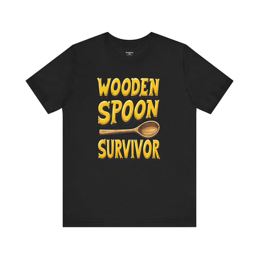 Wooden Spoon Survivor - Unisex  Short Sleeve T-Shirt