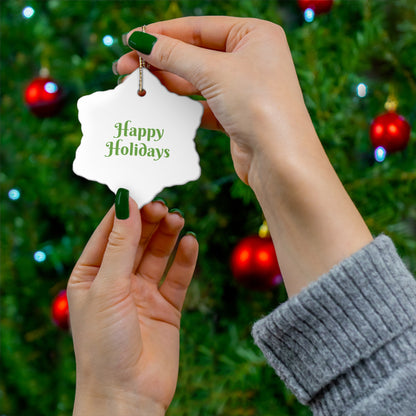 Ceramic Holiday Ornaments